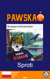 Sproti Pawska Badge FIN N15